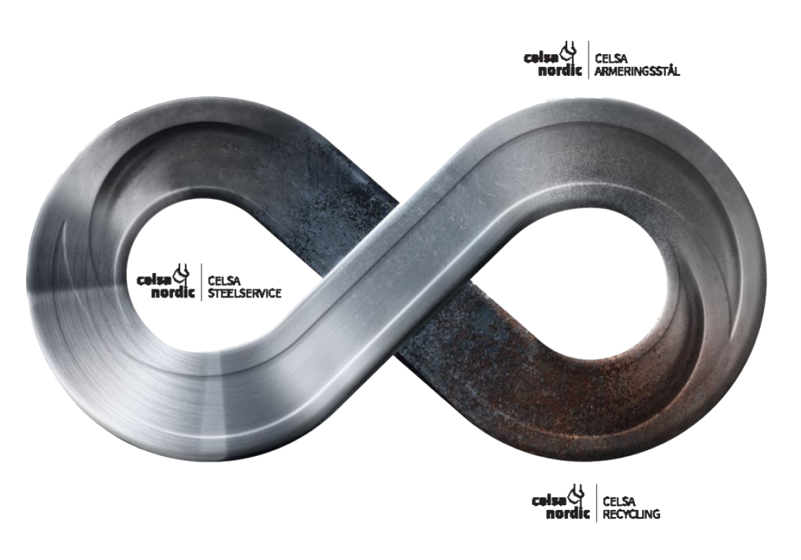 a piece of metal in the shape of infinity